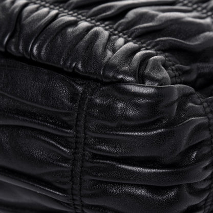 Prada Nappa Gaufre Satchel Black 18 of 23