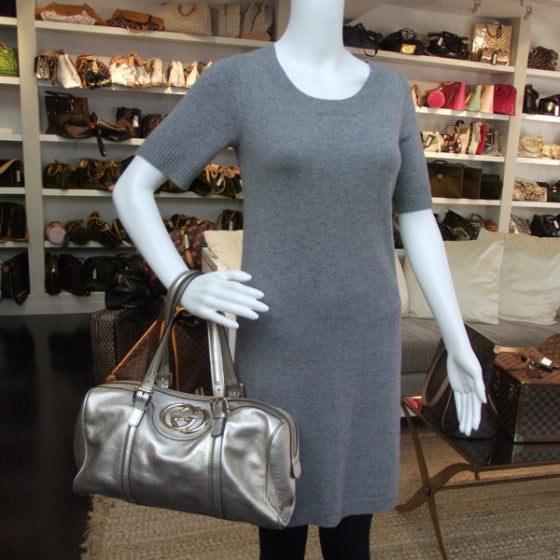 Leather Britt Boston Gold