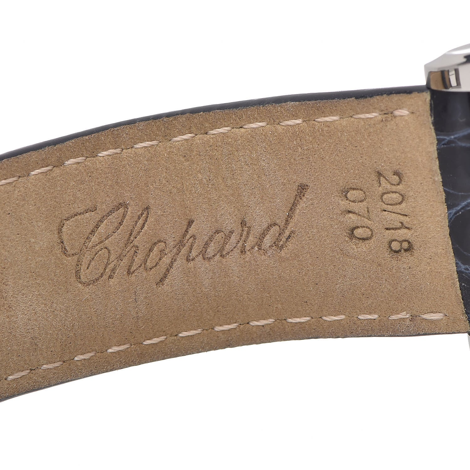 Chopard Stainless Steel Alligator Mother of Pearl 40mm Imperiale Automatic Watch 6 of 10