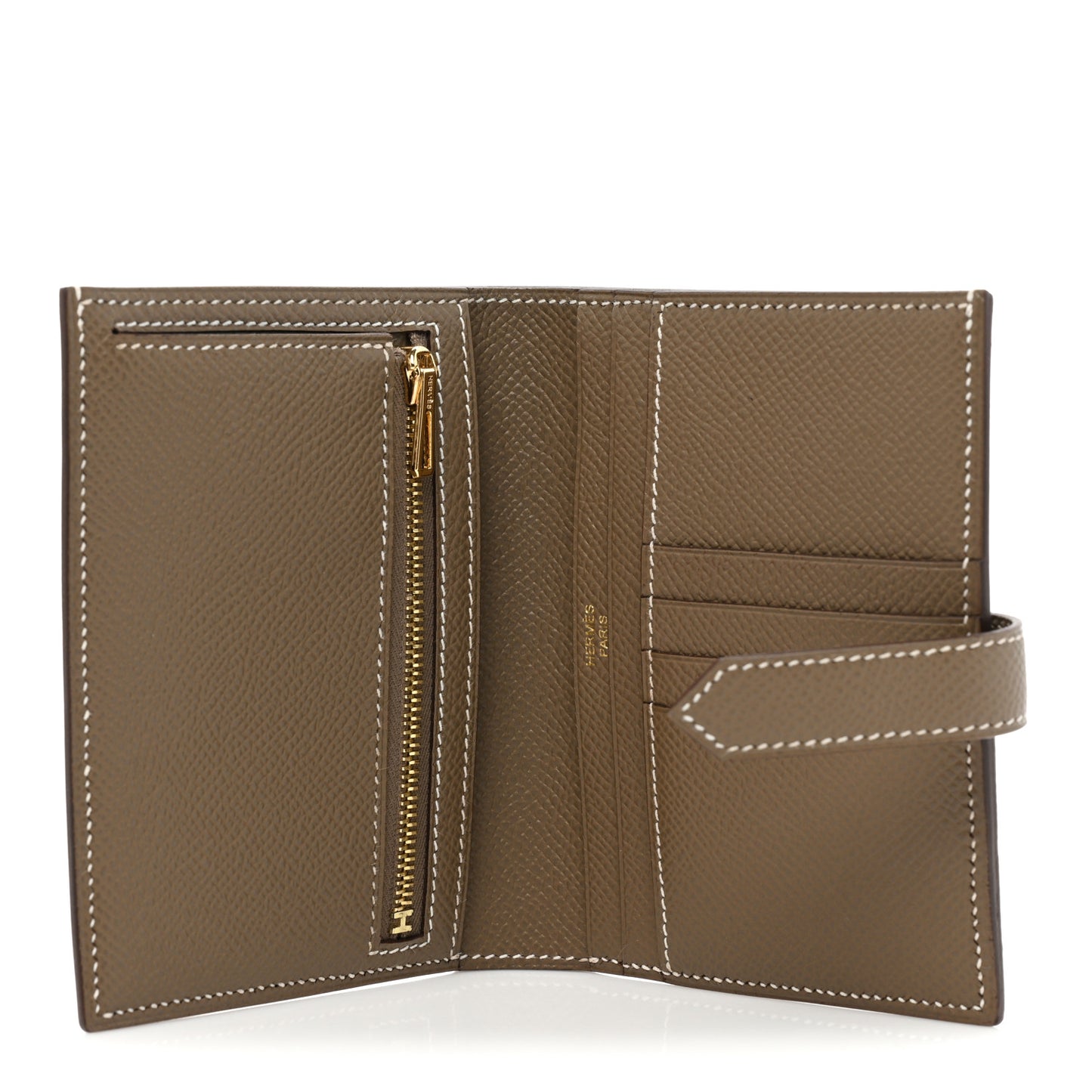 Epsom Bearn Compact Wallet Etoupe