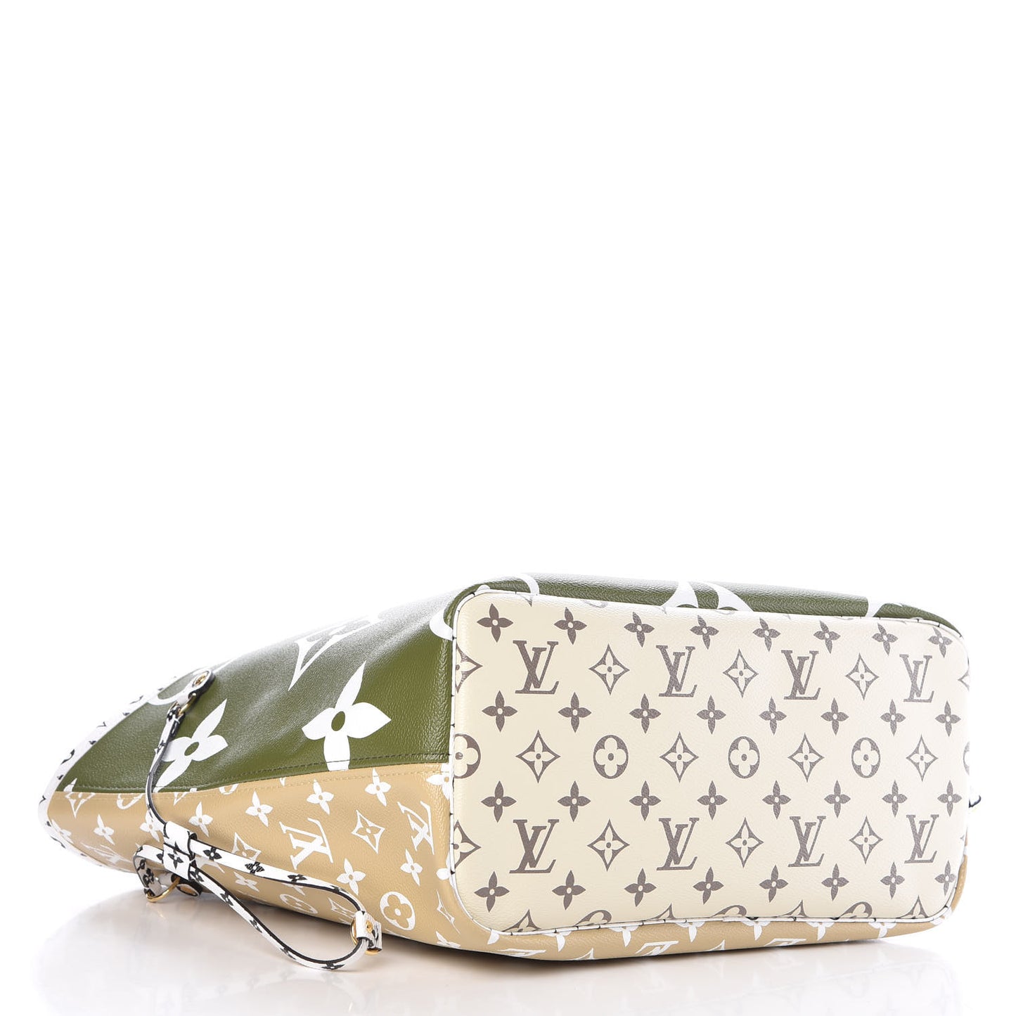 Monogram Giant Neverfull MM Kaki