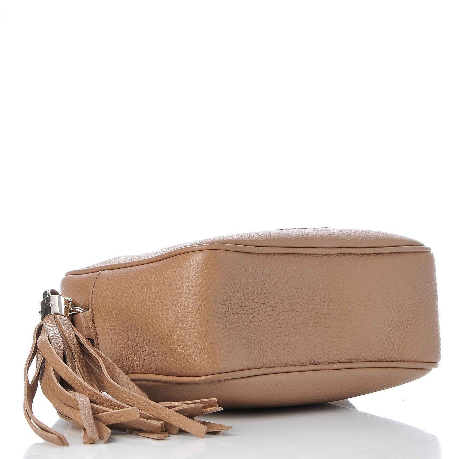 Gucci Pebbled Calfskin Small Soho Disco Bag Rose Beige 4 of 8