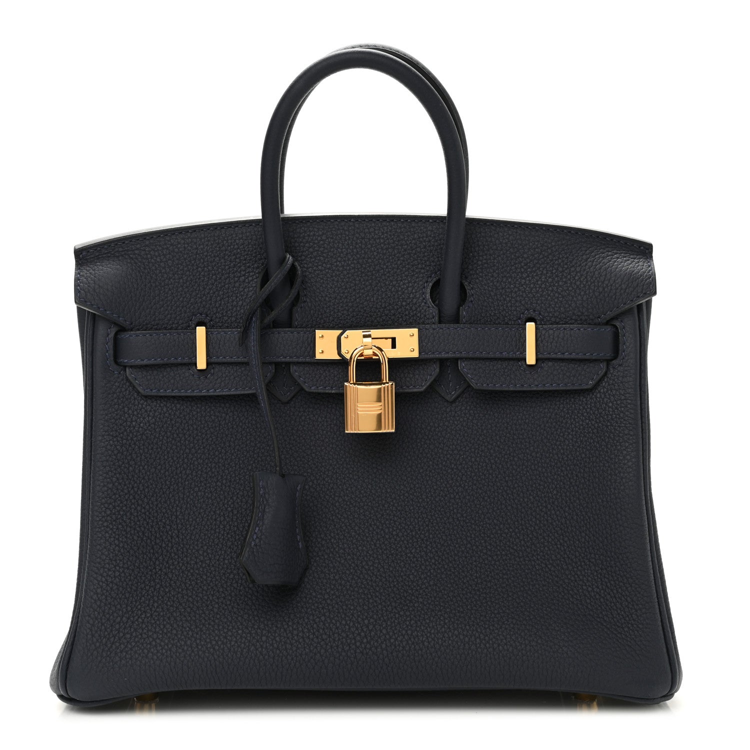 Hermes Togo Birkin 25 Bleu Nuit 1 of 11