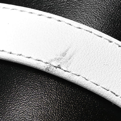 Hermes Calfskin Gigi 50 Sandals 40 White Black 12 of 14