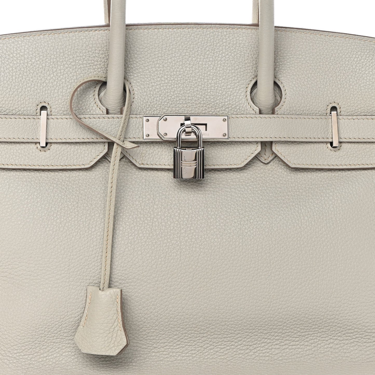Togo Birkin 35 Gris Perle