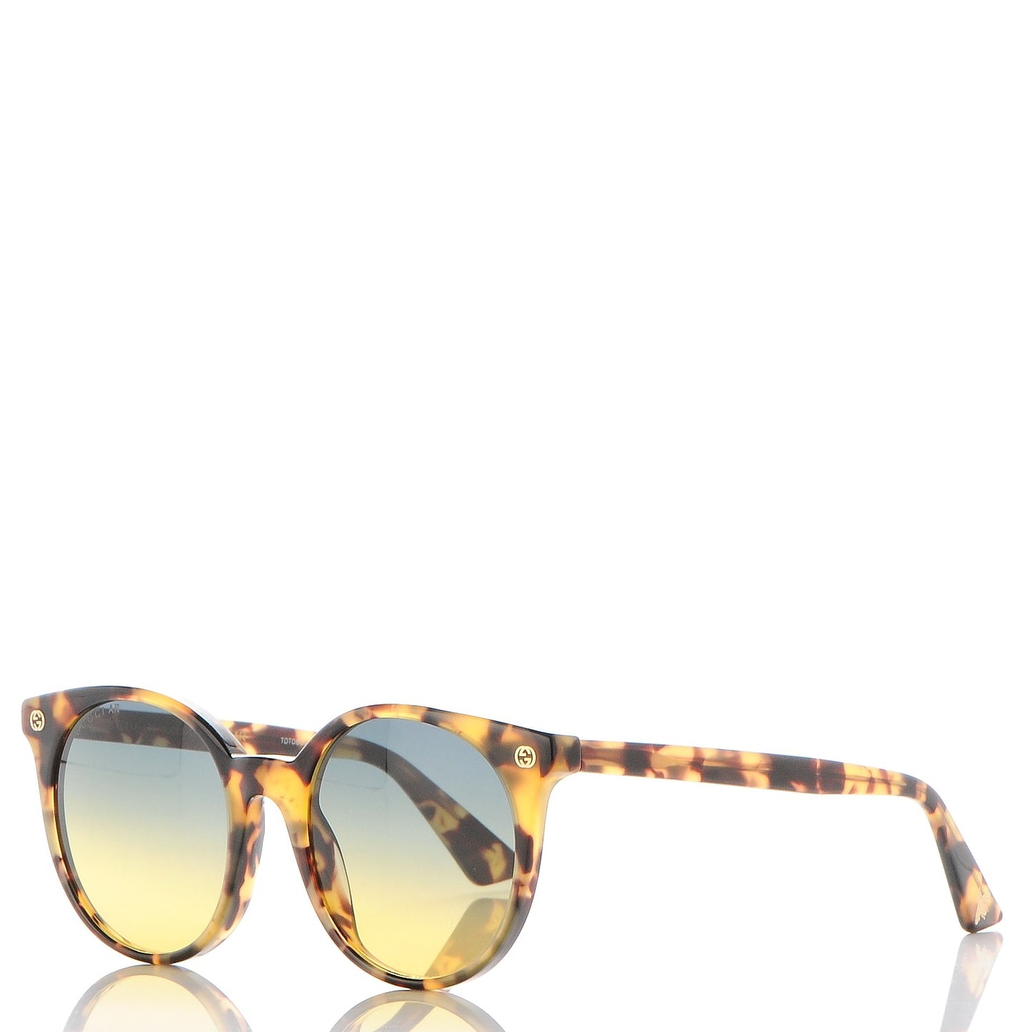 Round GG0091S Sunglasses Havana