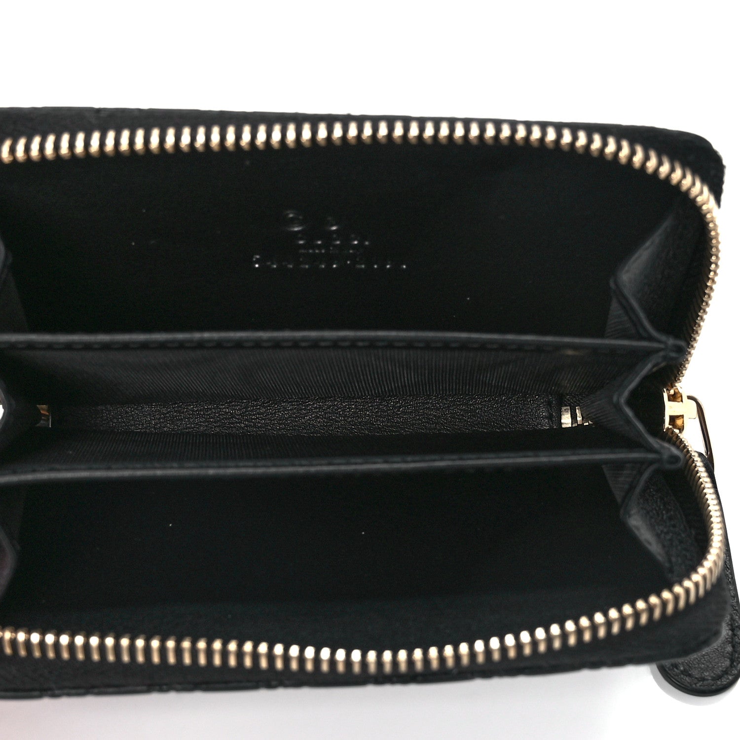 Gucci Microguccissima Zip Around Card Case Black 5 of 11