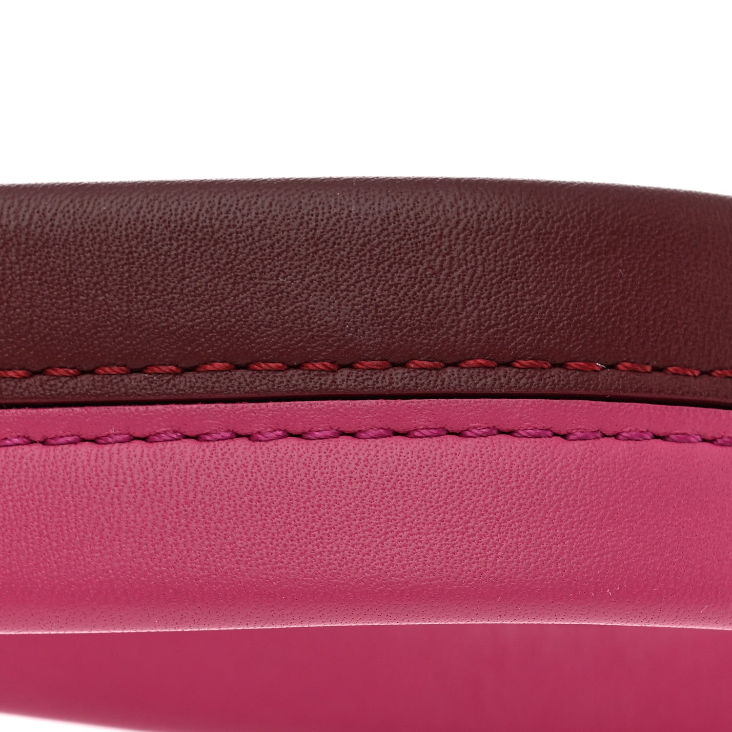 Louis Vuitton Calfskin Cluny BB Shoulder Strap Bordeaux Fuchsia 3 of 4