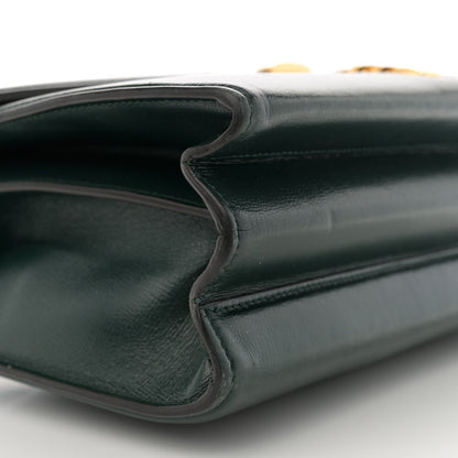 Gucci Azalea Calfskin Small Sylvie 1969 Top Handle Bag Green 9 of 17