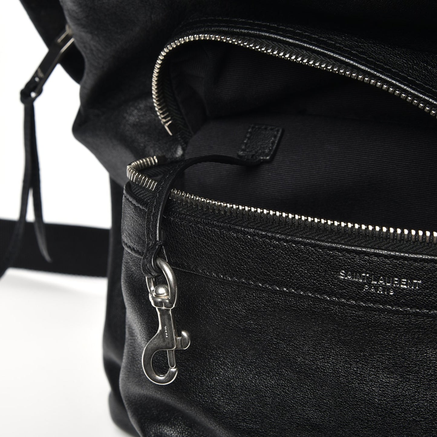Lambskin Mini City Backpack Black
