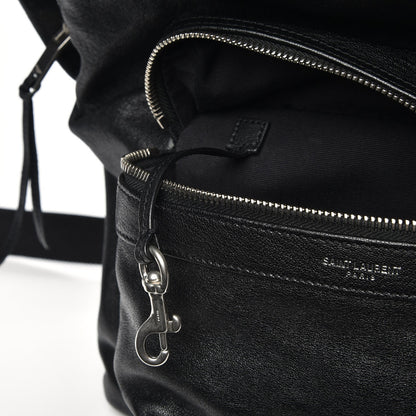 Saint Laurent Lambskin Mini City Backpack Black 7 of 7