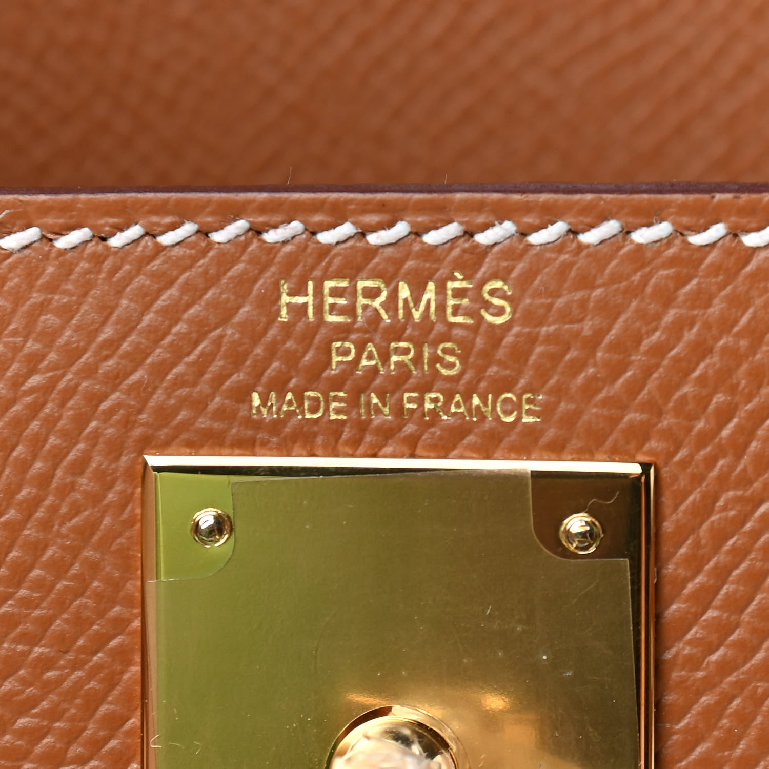 Hermes Epsom Kelly Sellier 28 Gold 6 of 11