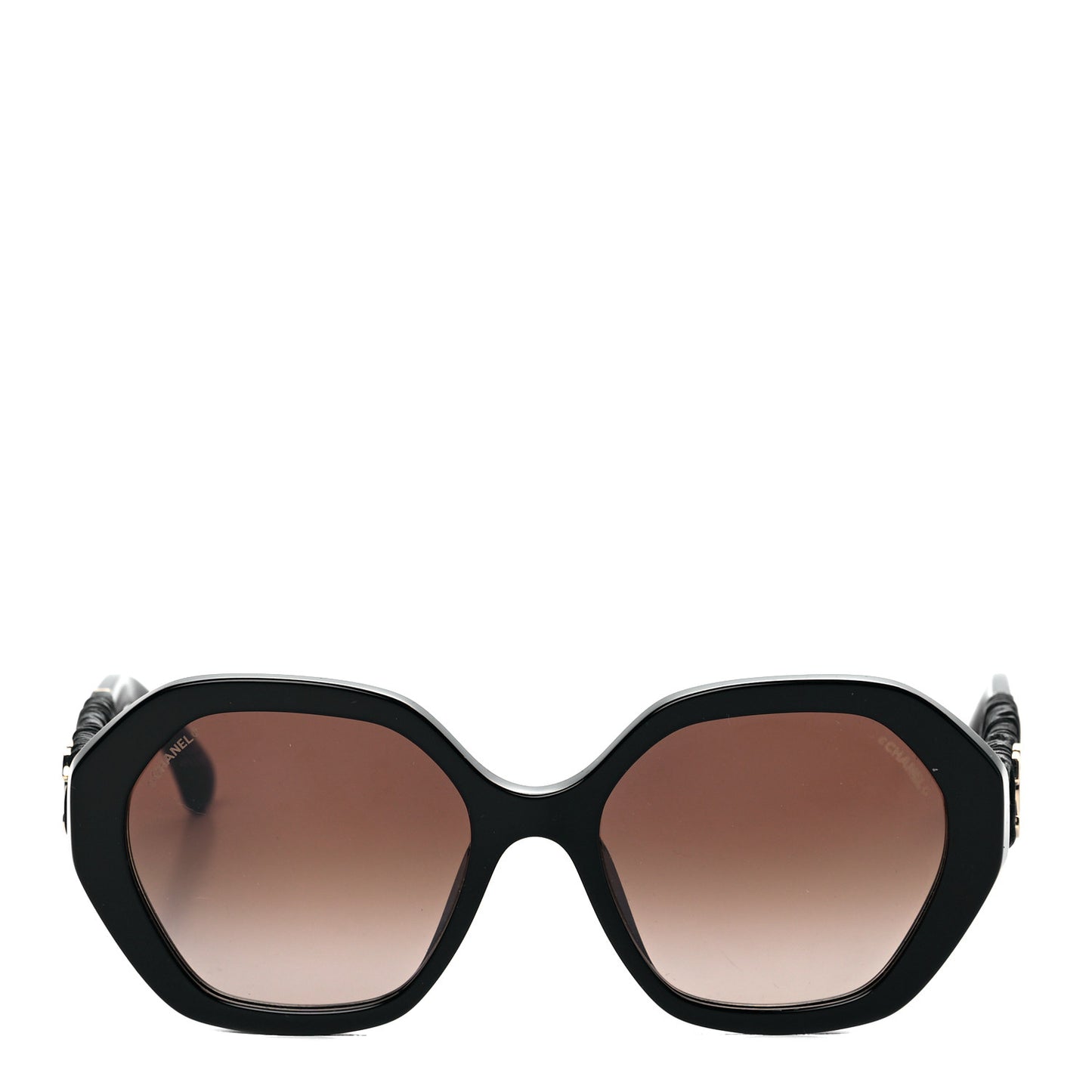 Calfskin CC Sunglasses 5475-Q-A Black