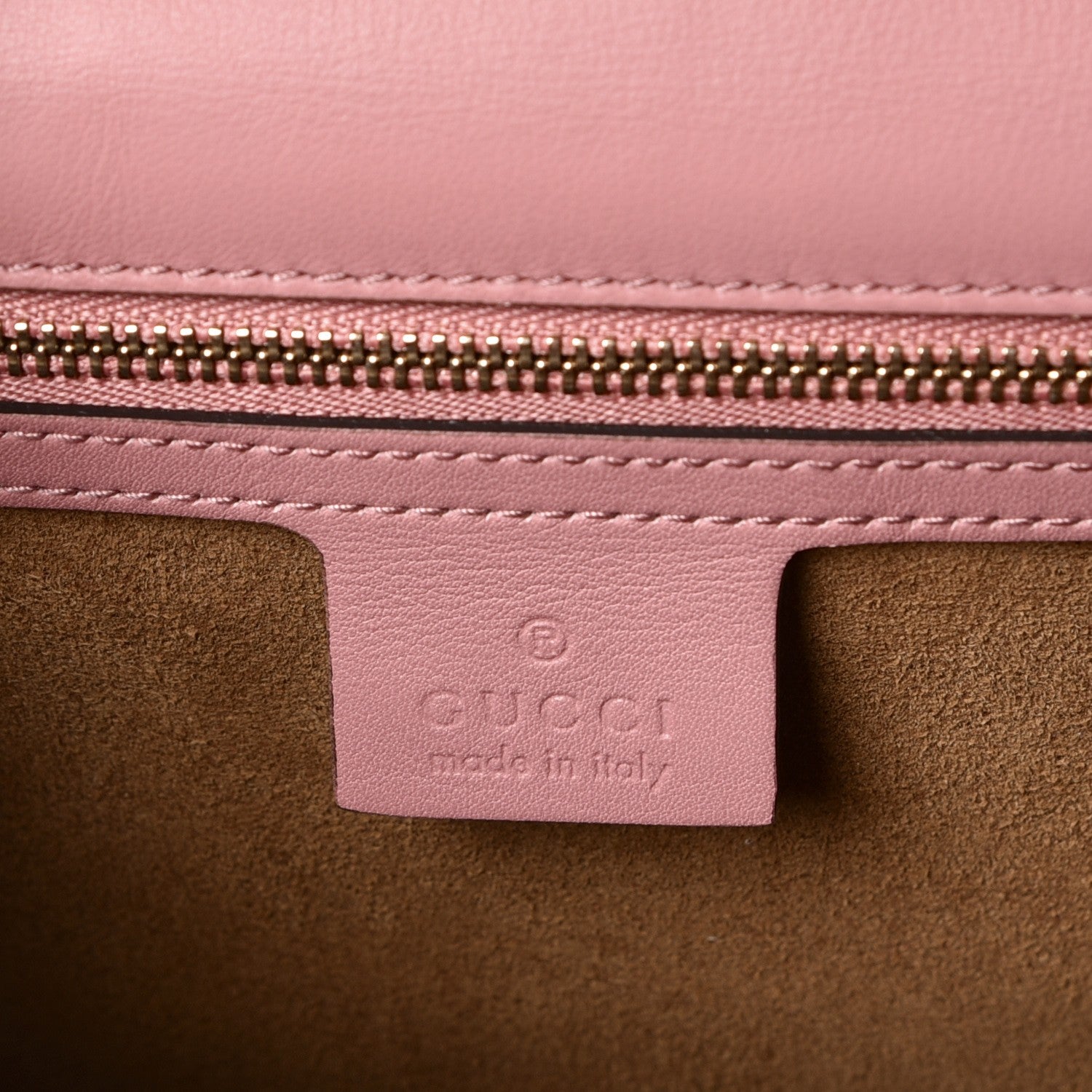 Gucci Moon Calfskin Medium Padlock Shoulder Bag Carmine Rose 7 of 10