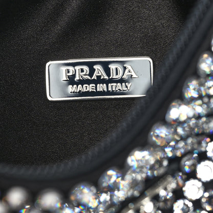 Prada Satin Crystal Mini Re-Edition 2000 Bag Cristal 6 of 10