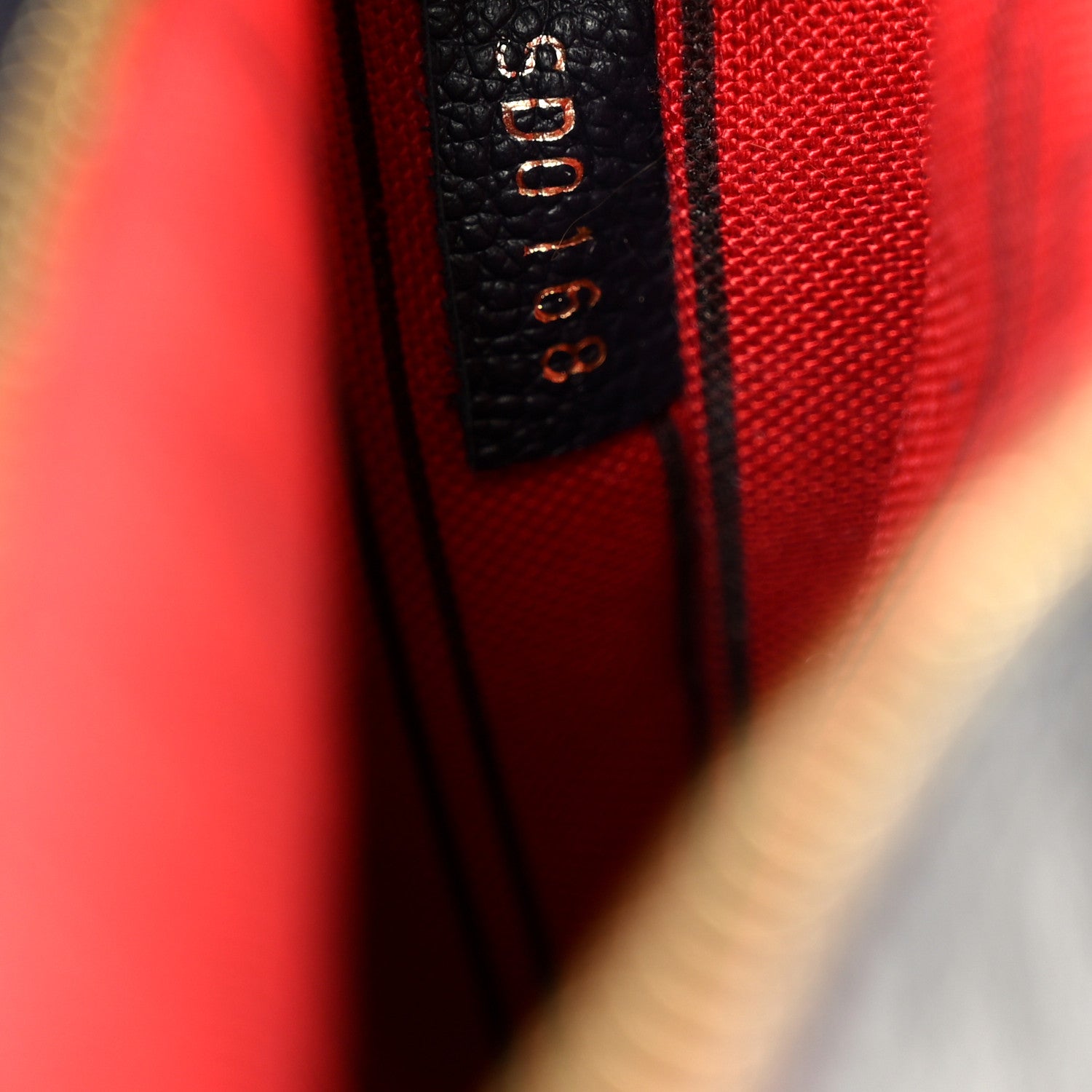 Louis Vuitton Empreinte Pochette Metis Marine Rouge 10 of 15
