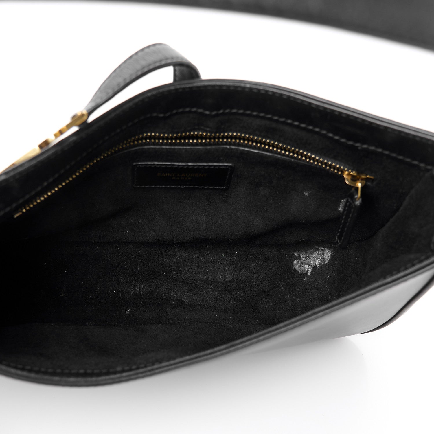 Saint Laurent Smooth Calfskin Le 5 A 7 Hobo Black 5 of 10