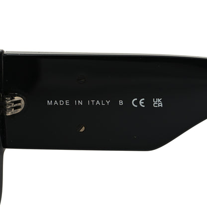 Chanel Acetate Crystal CC Shield Sunglasses 5466-B-A Black 6 of 8