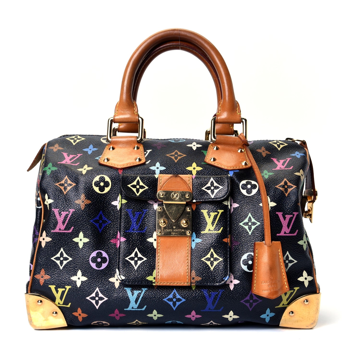 Monogram Multicolor Speedy 30 Black