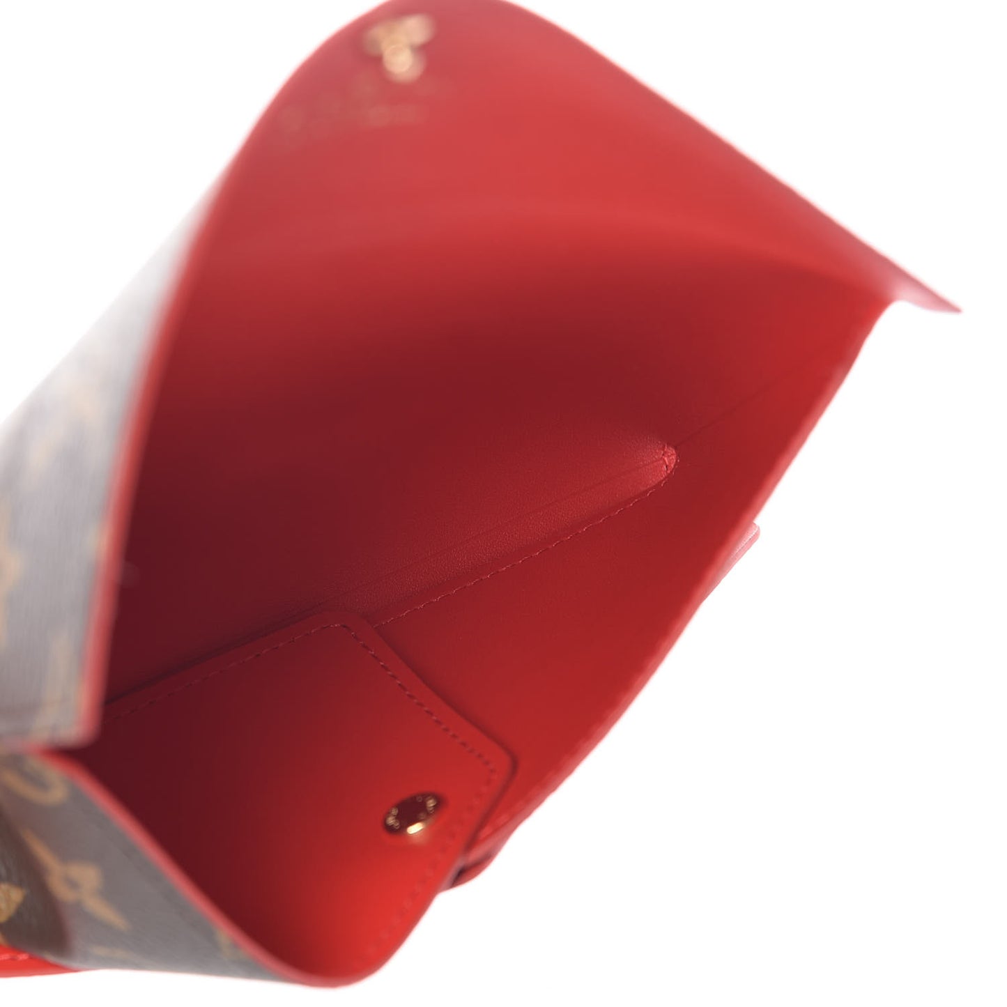 Monogram Medium Kirigami Pochette Insert Coquelicot