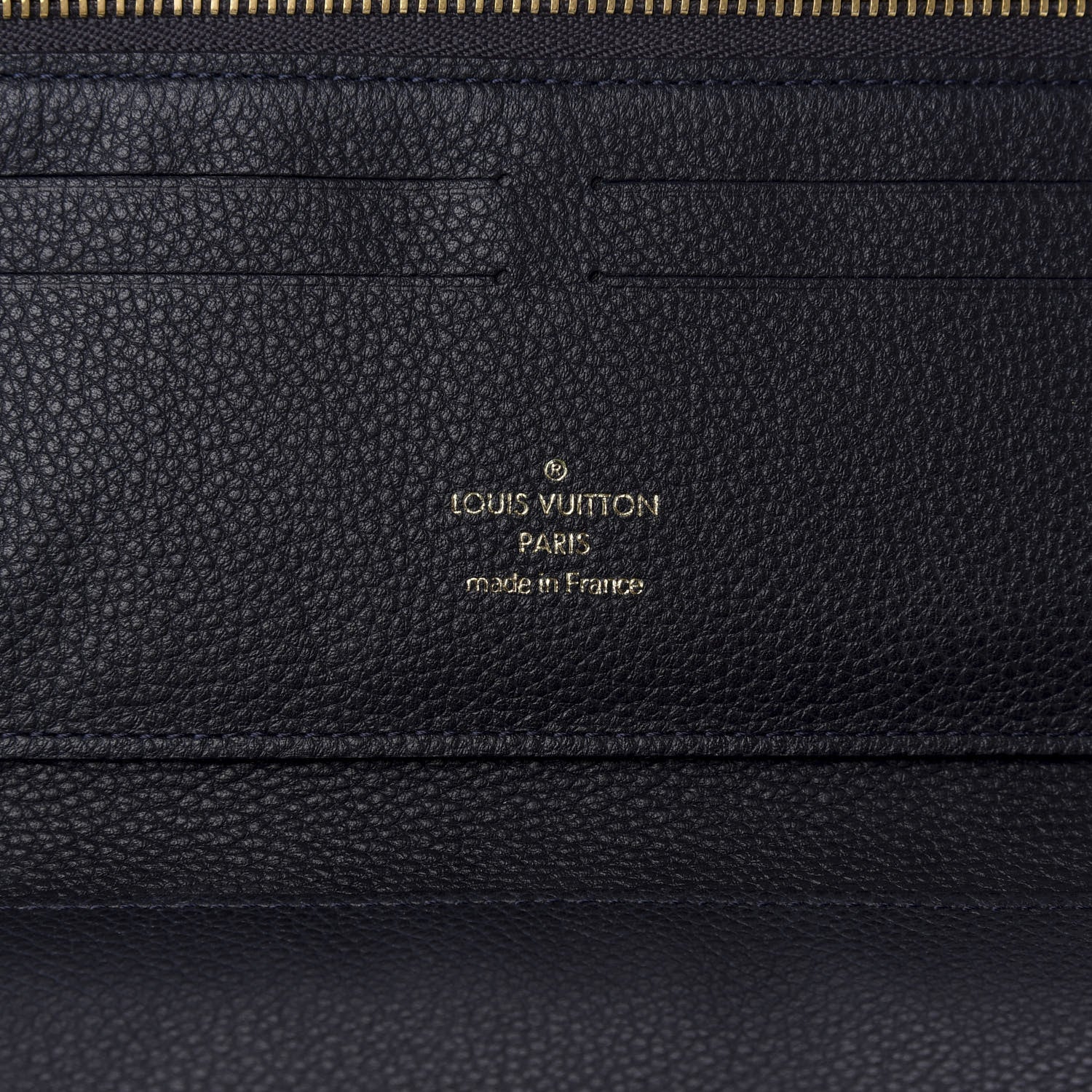 Louis Vuitton Empreinte Secret Long Wallet Black 6 of 7