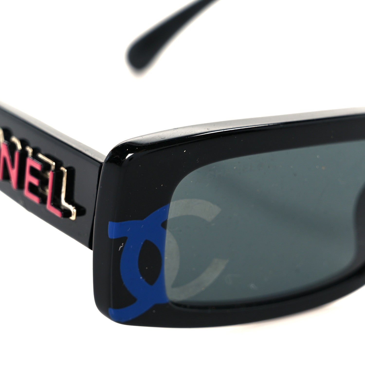 Chanel Acetate CC Sunglasses 71473A Black 7 of 8