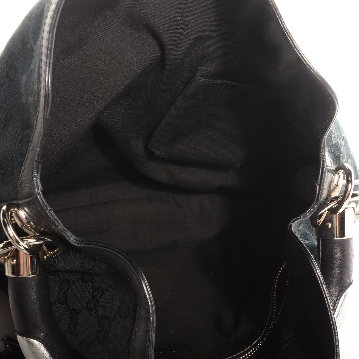 Monogram Medium Indy Top Handle Hobo Black