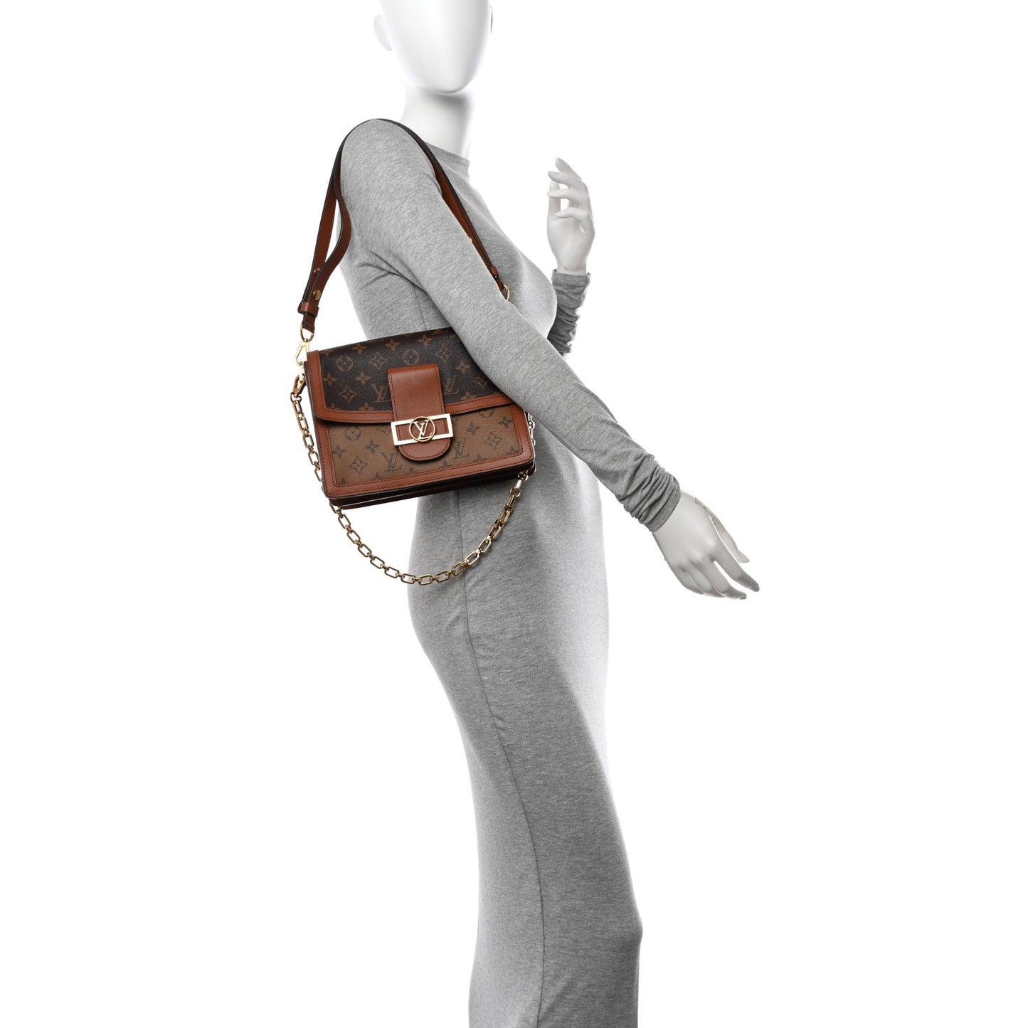 Reverse Monogram Dauphine MM