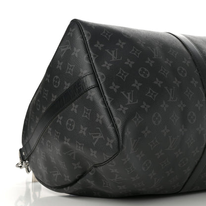 Louis Vuitton Monogram Eclipse Keepall Bandouliere 55 8 of 19