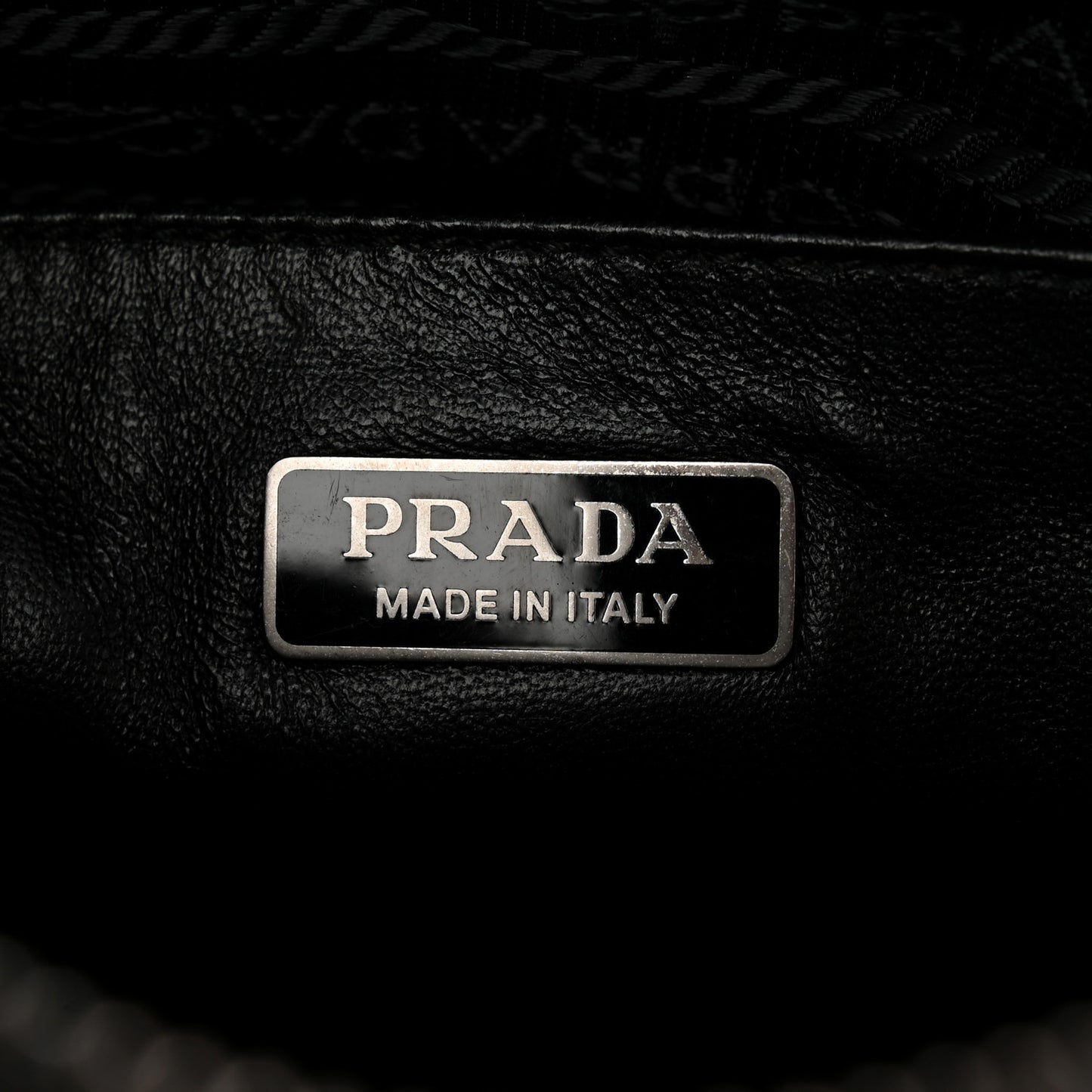 Nappa Triangle Stitched Spectrum Camera Bag Black