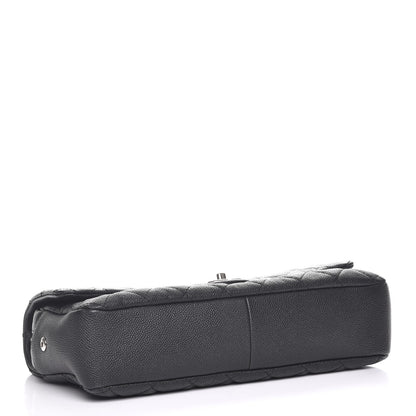 Chanel Caviar Quilted Jumbo Easy Flap Black 4 of 7