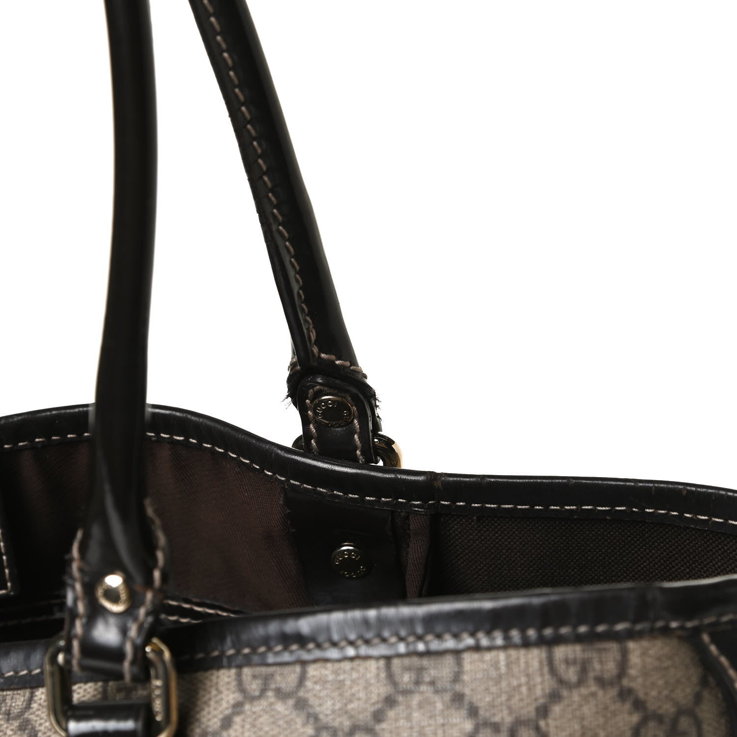 Gucci GG Plus Monogram Medium Joy Tote Dark Brown 16 of 22