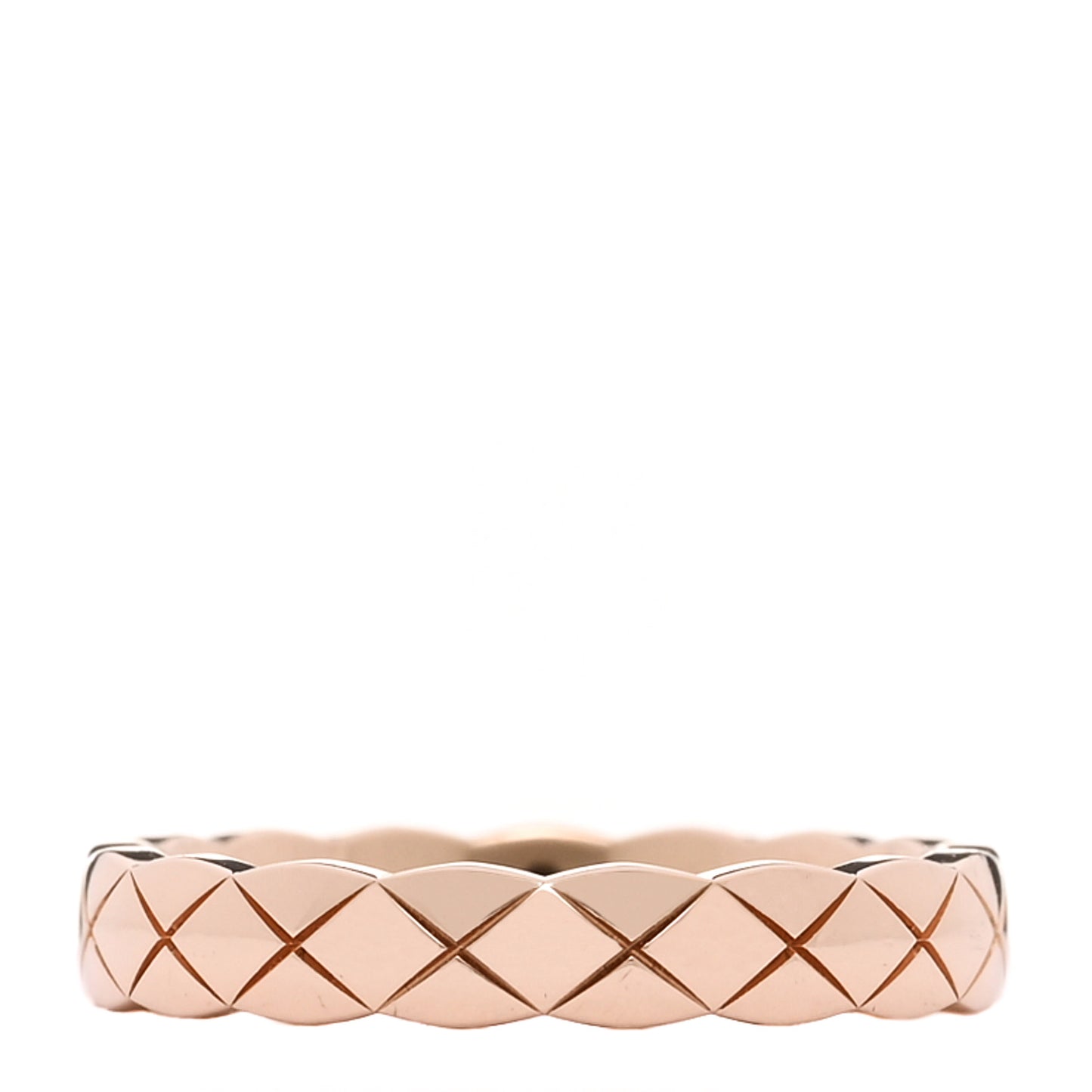 18K Beige Gold Mini Coco Crush Ring 50 5.25