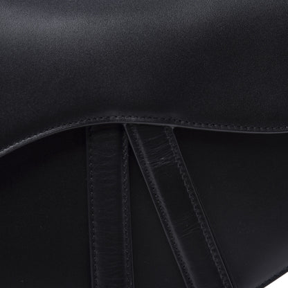 Christian Dior Calfskin Saddle Bag Black 10 of 10