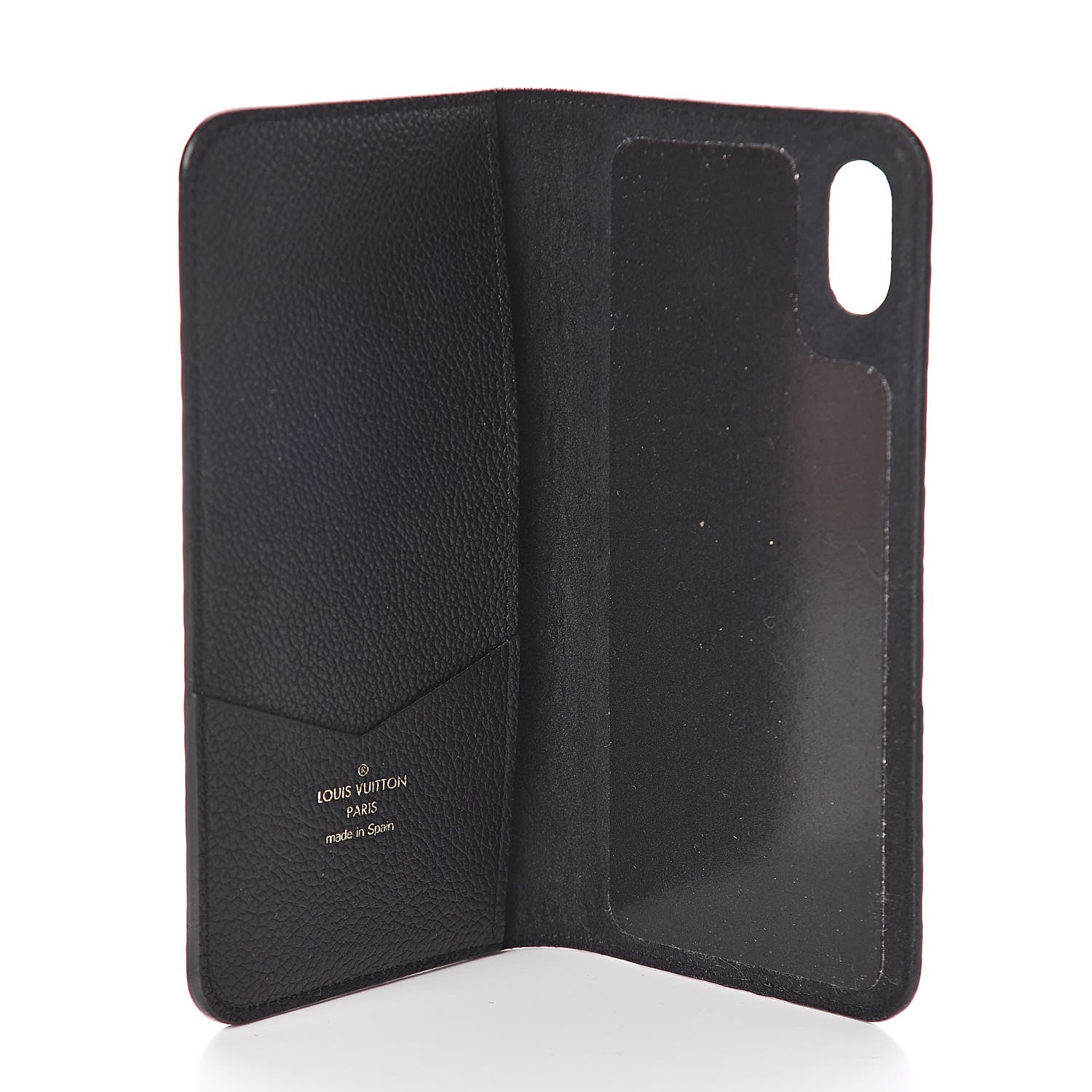 Louis Vuitton Empreinte iPhone XS Max Folio Case Black 5 of 7