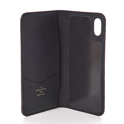 Louis Vuitton Empreinte iPhone XS Max Folio Case Black 5 of 7