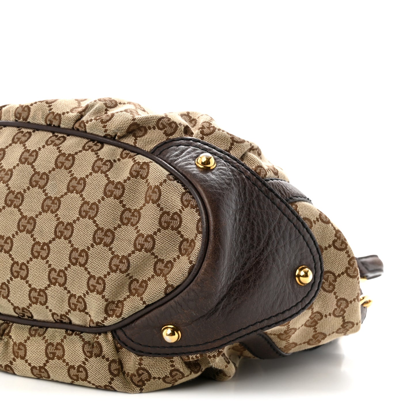 Monogram Medium Jockey Tote Dark Brown