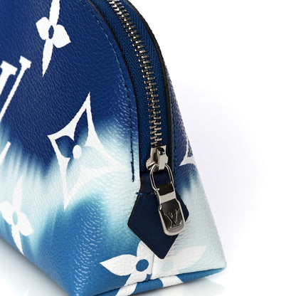 Louis Vuitton Monogram Giant Escale Cosmetic Pouch Blue 7 of 7