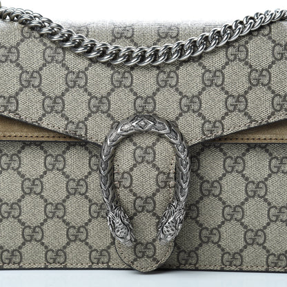 Gucci GG Supreme Monogram Small Dionysus Shoulder Bag Taupe 9 of 16