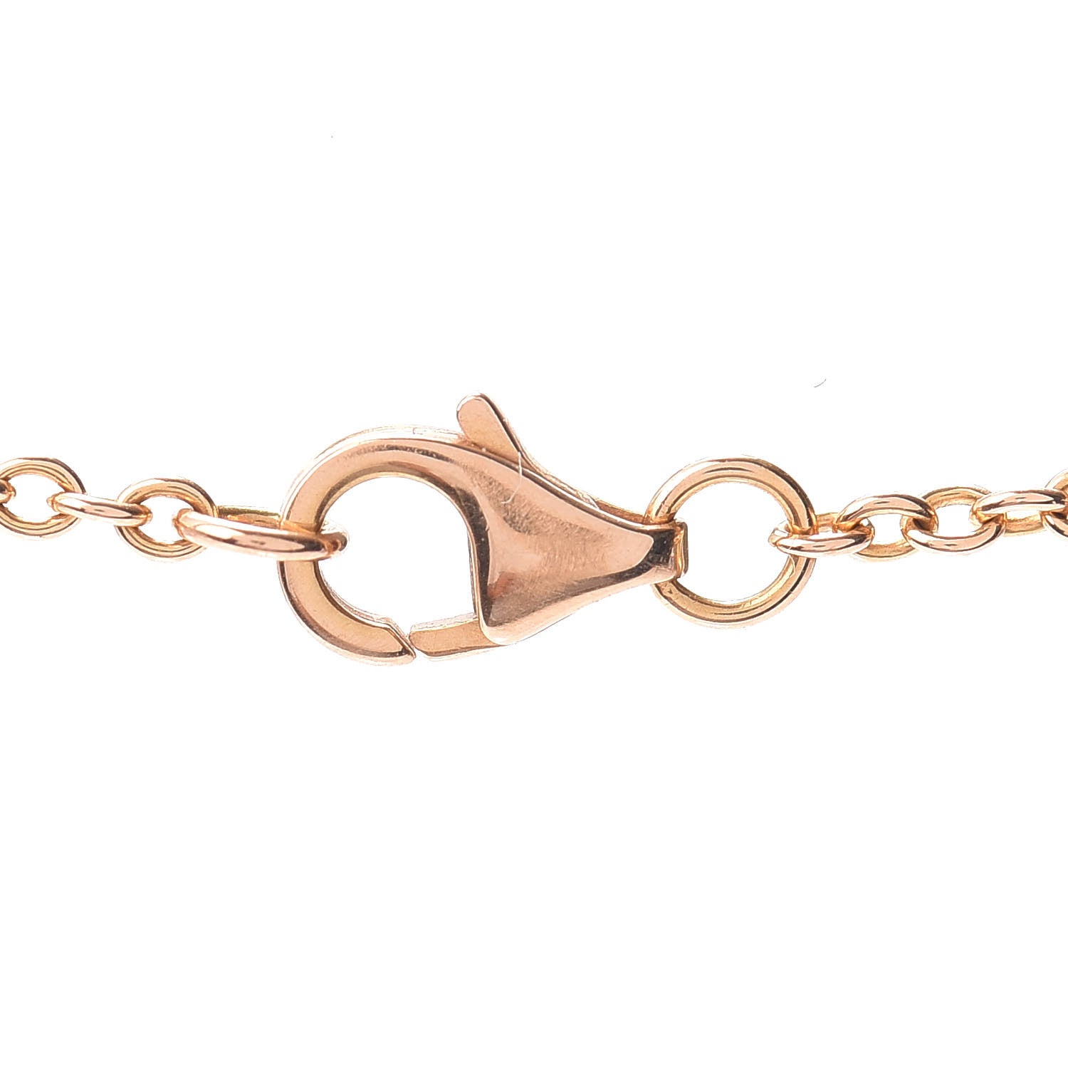 Cartier 18K Yellow Gold Interlocking LOVE Necklace 4 of 5