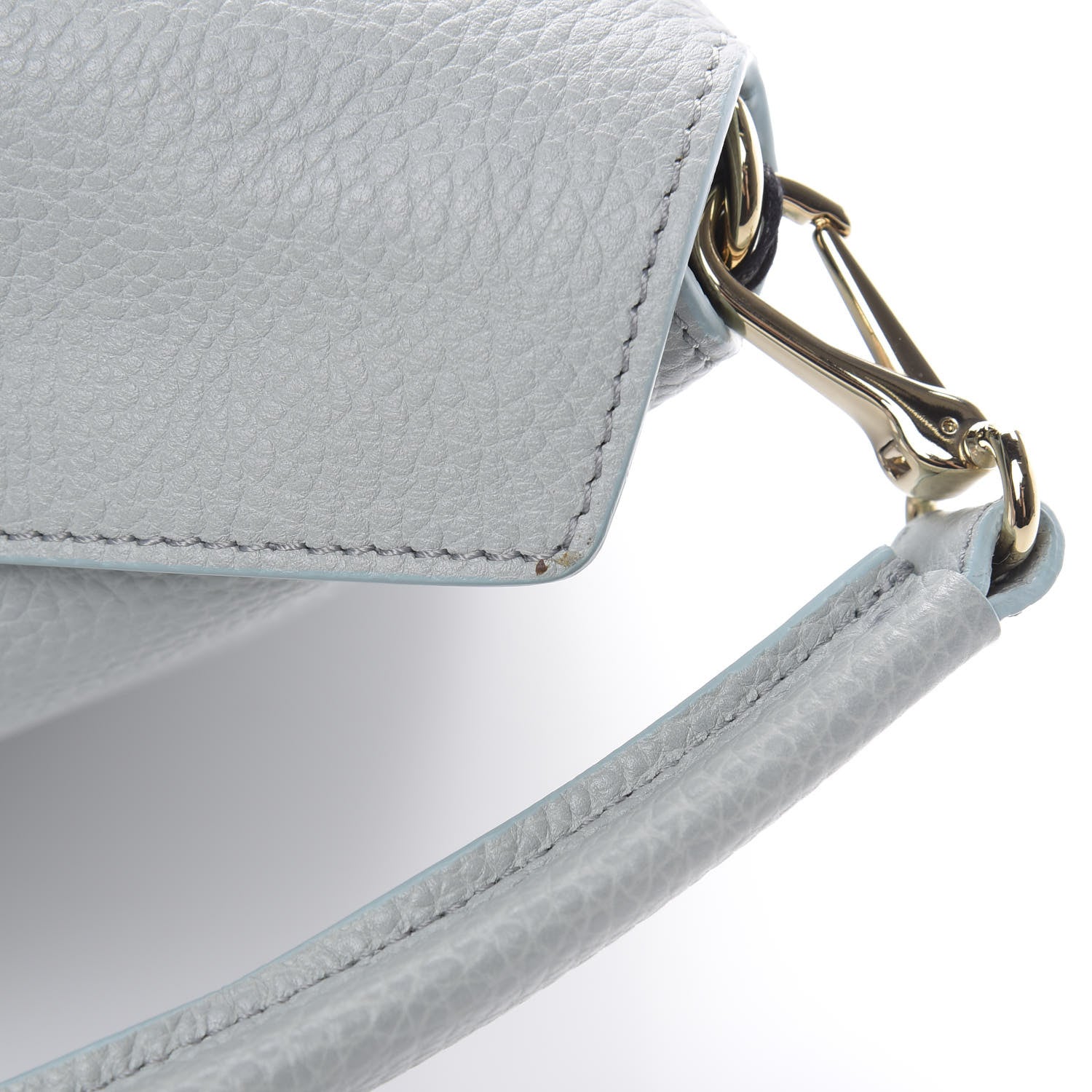 Burberry Grainy Calfskin Medium Cale Hobo Sky Blue 13 of 13