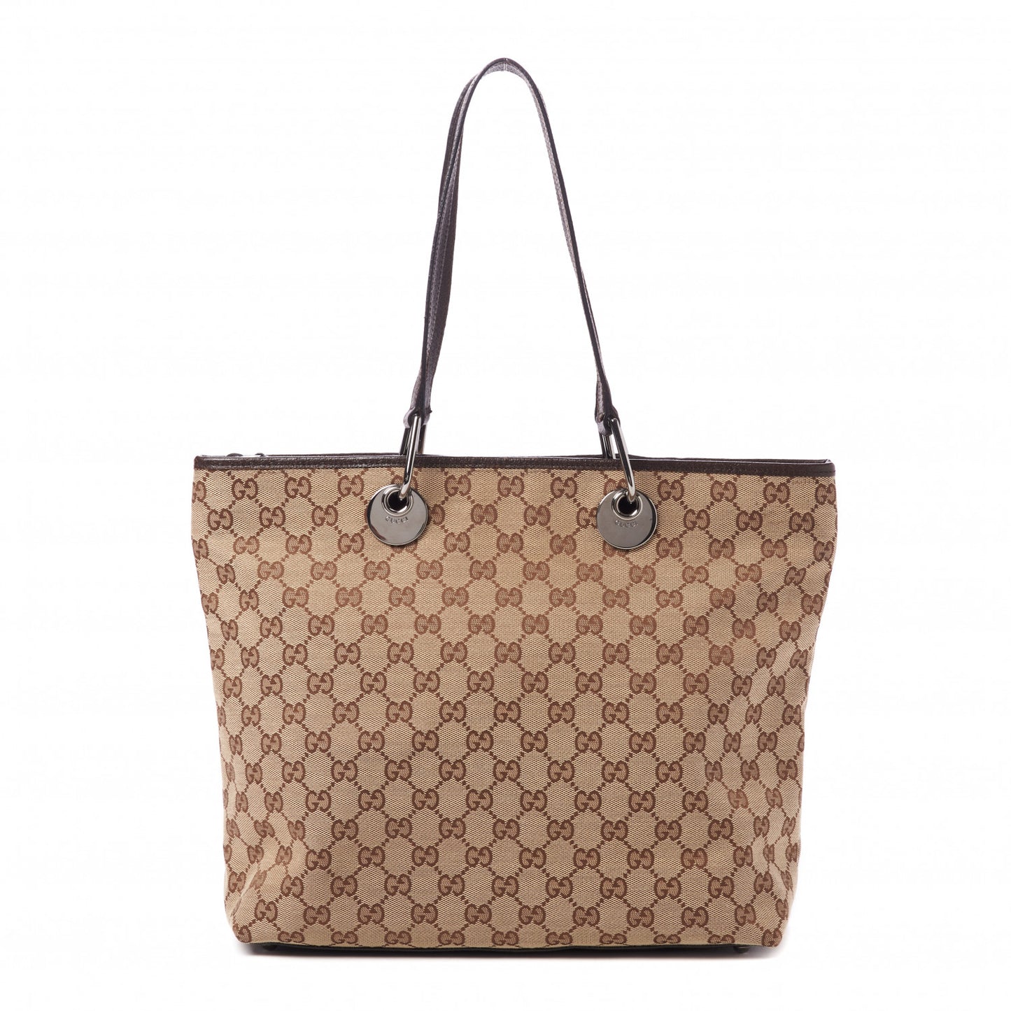Monogram Eclipse Tote Brown