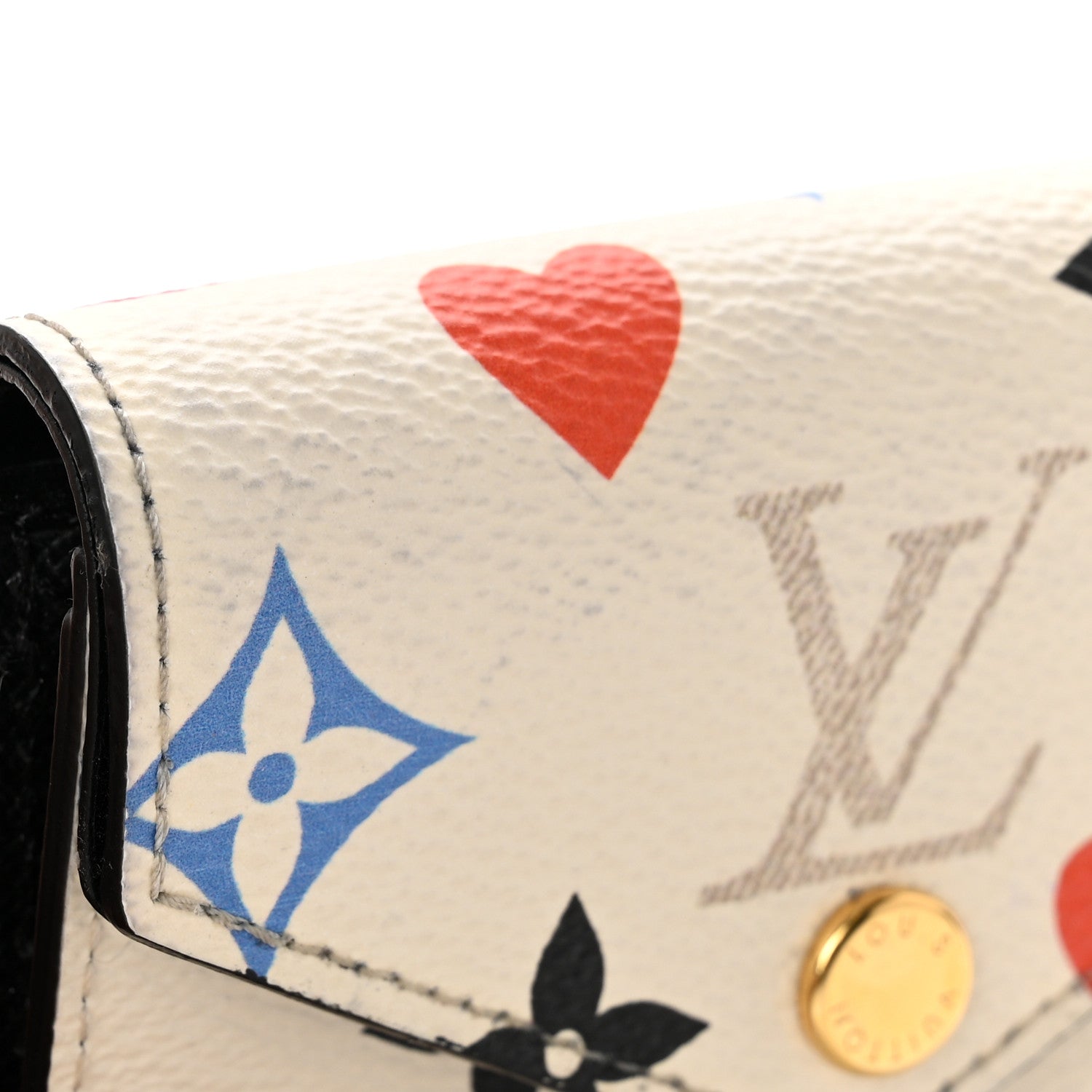 Louis Vuitton Game On Monogram Zoe Wallet White 8 of 9