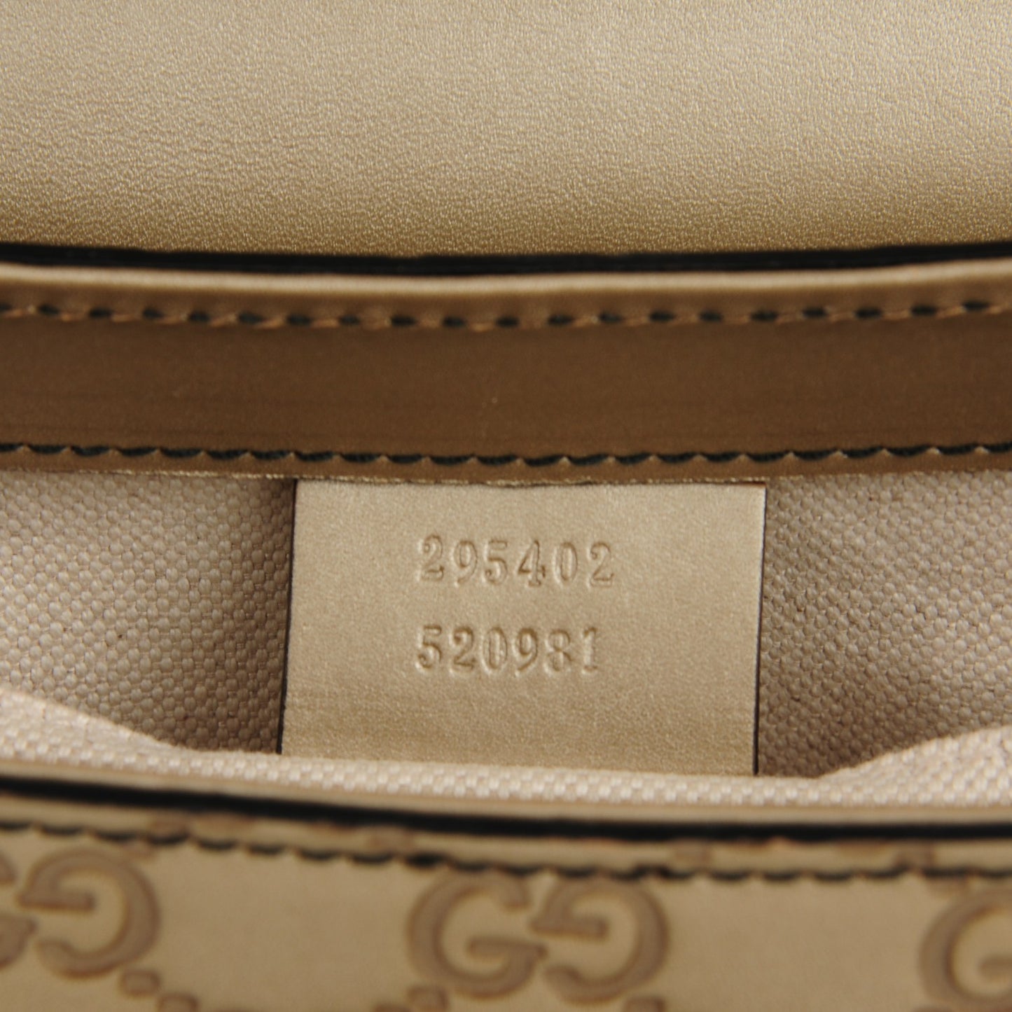 Guccissima Medium Emily Chain Shoulder Bag Gold