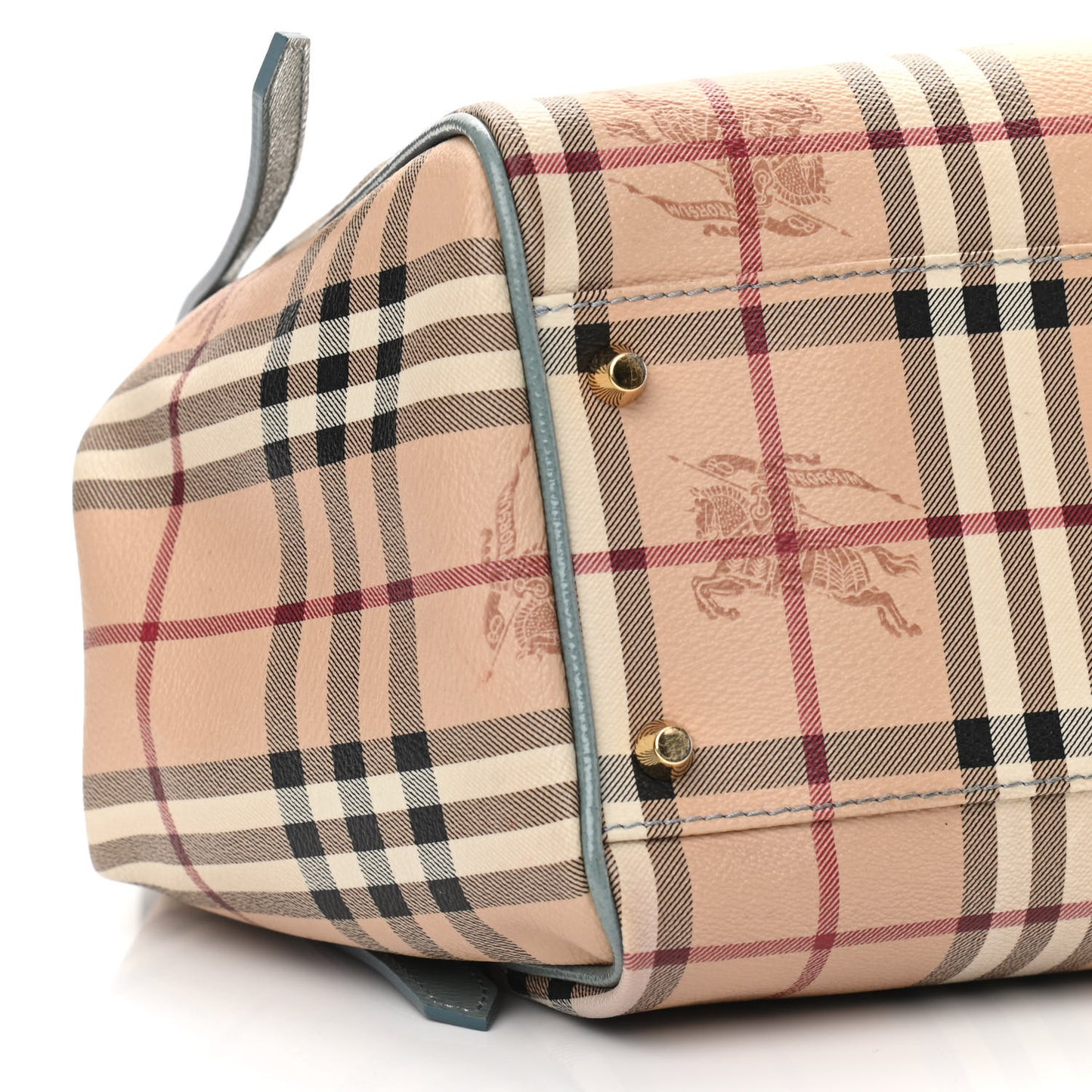 Haymarket Check Small Canterbury Tote Eucalyptus Grey