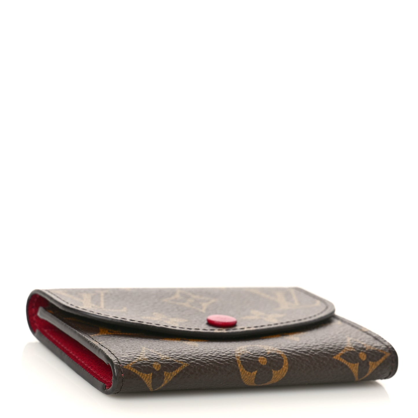 Monogram Rosalie Coin Purse Fuchsia