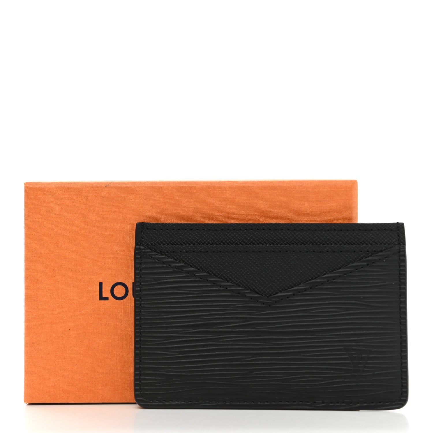 Louis Vuitton Epi Neo Porte-Cartes Card Holder Black 7 of 7