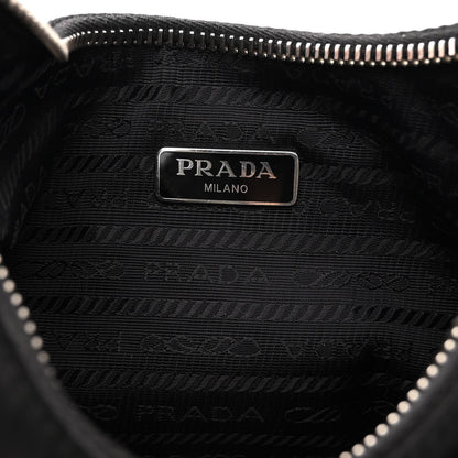 Prada Nylon Re-Edition 2005 Shoulder Bag Black 6 of 10