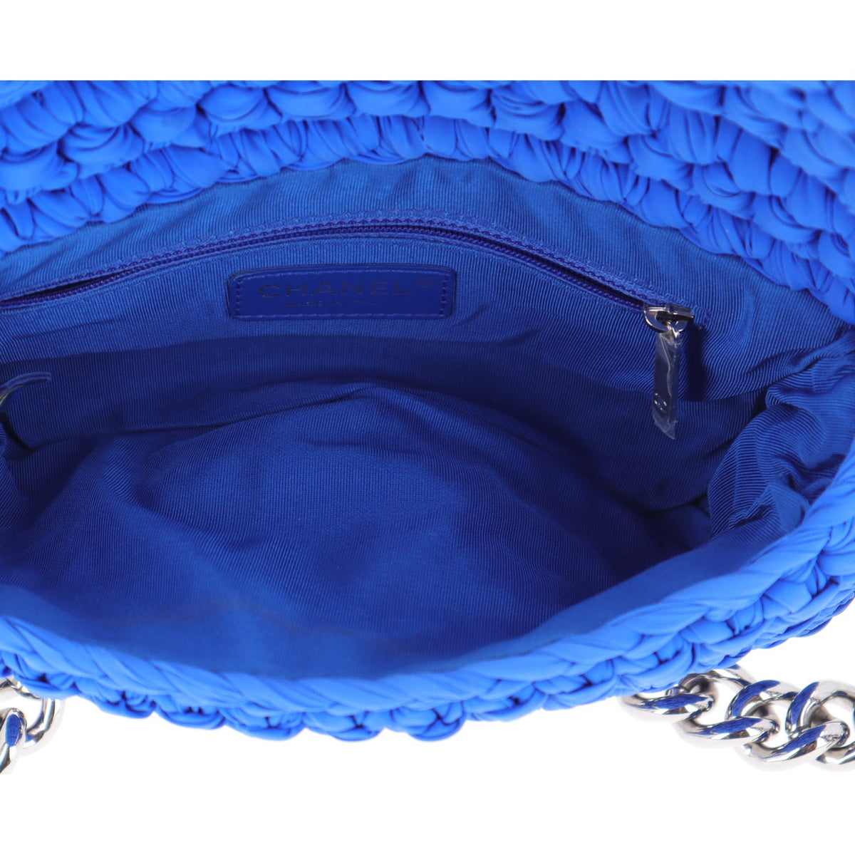 Woven Fabric Single Flap Blue