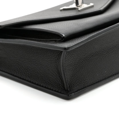 Louis Vuitton Soft Calfskin My Lockme Pochette Black 10 of 14
